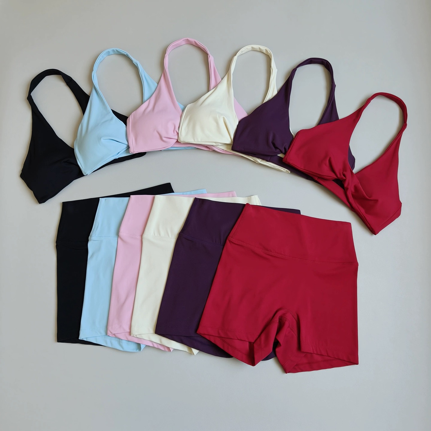 Sports Bra Racerback - Women's Yoga Outfit 2-Piece Set |