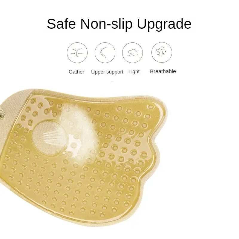 Invisible Strapless Adhesive S - Push Up Bra Silicone recension och pris