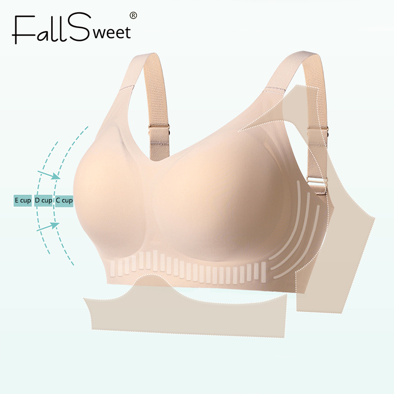 FallSweet Women Push-Up Seamle - Full Coverage Bra recension och pris