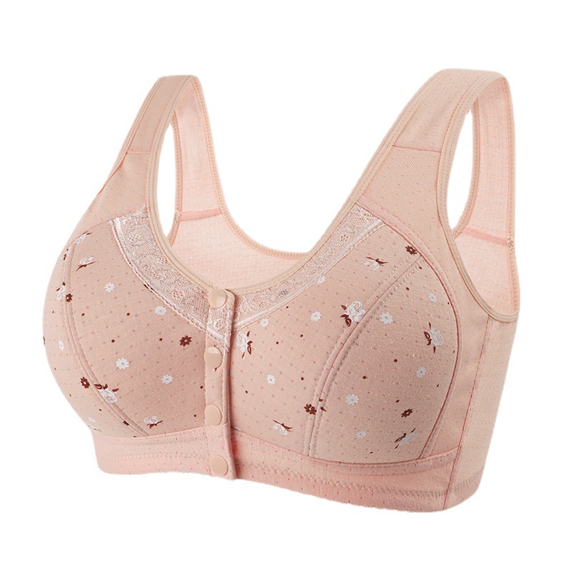 Floral Front Closure Bras for  - Full Coverage Bra recension och pris