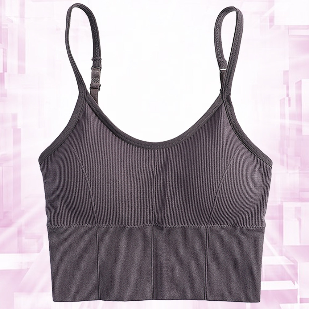 1Pcs Wireless No Wire Seamless - Sports Bra Racerback recension och pris
