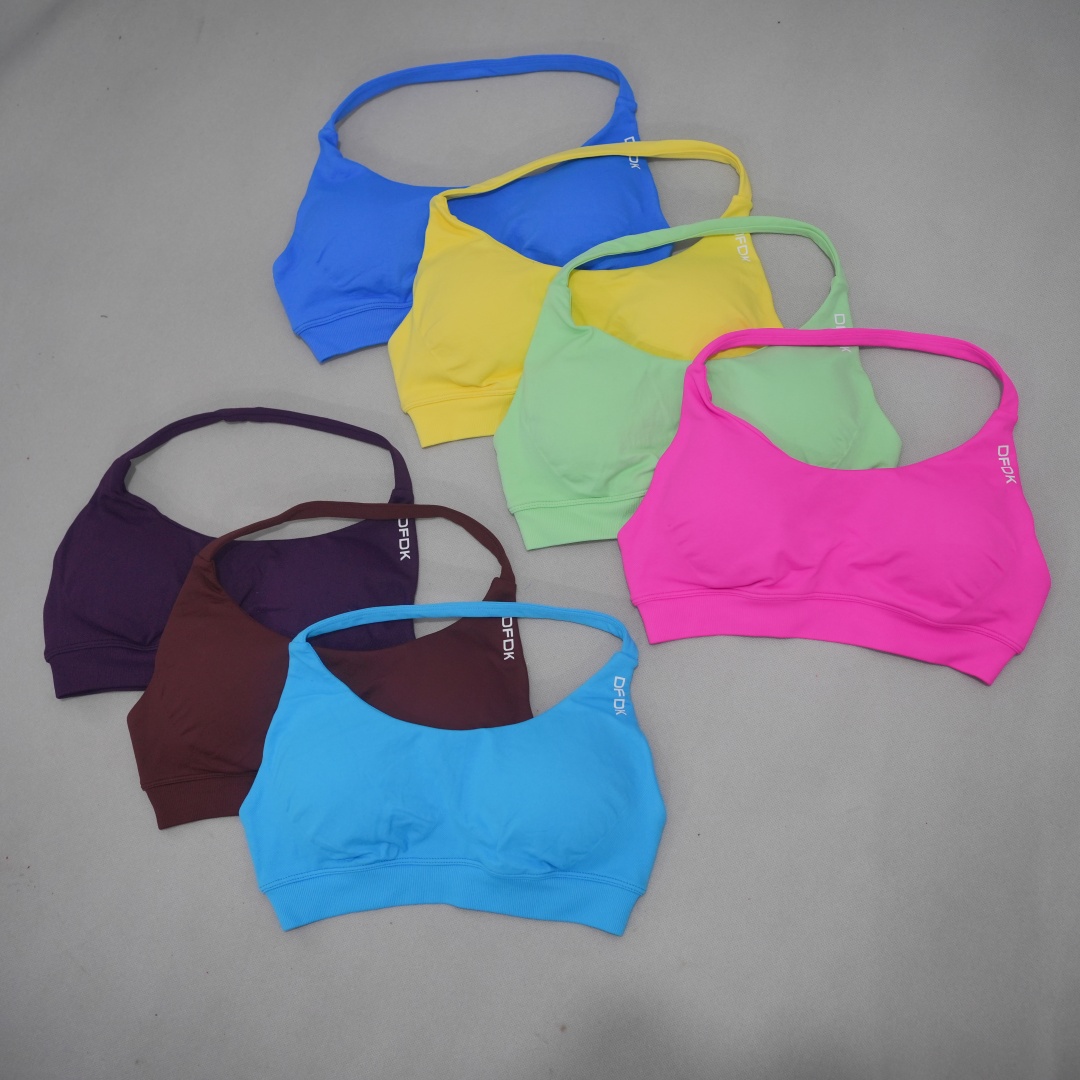DFDK Women Seamless Sports Bra - Plunge Bra Push Up recension och pris