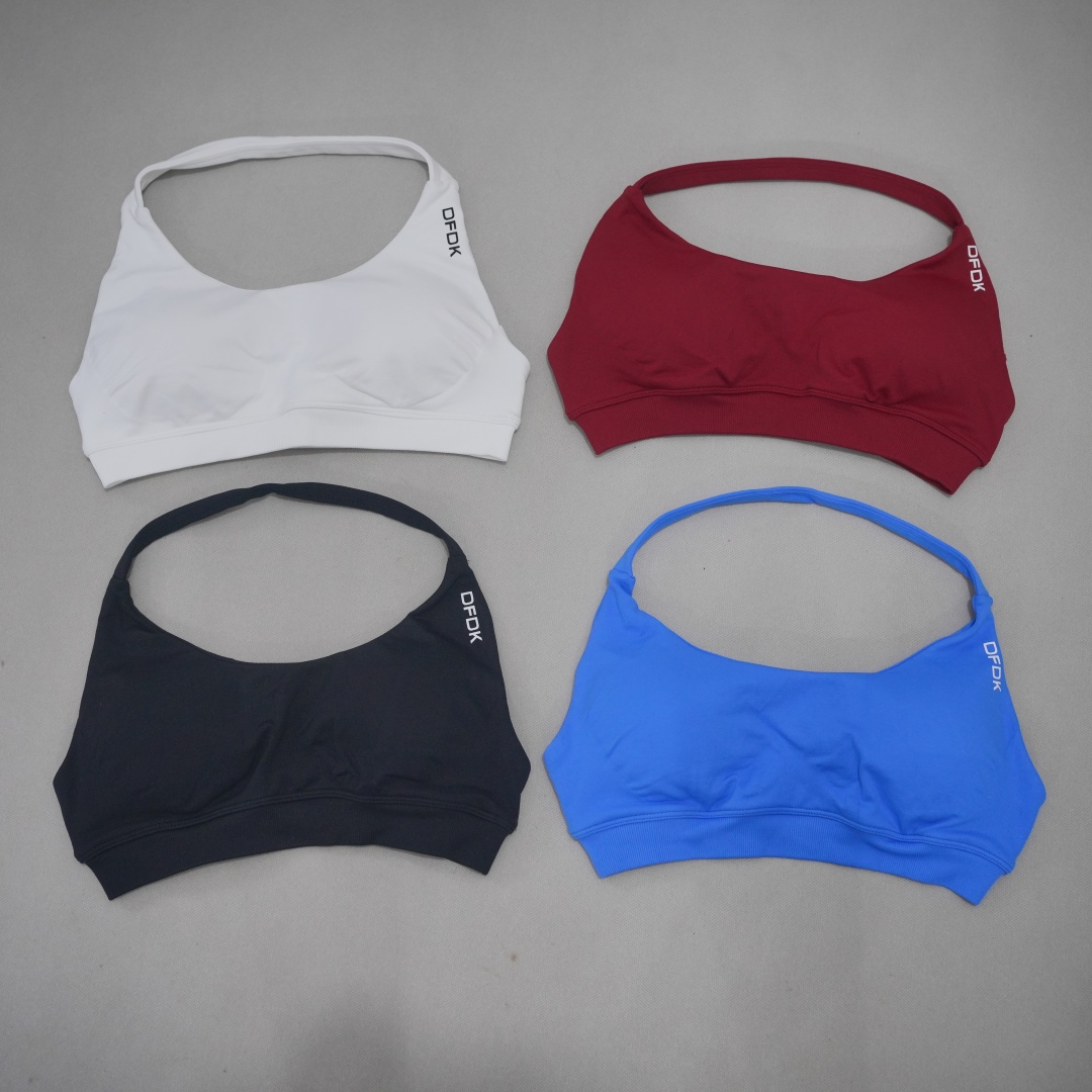DFDK Women Seamless Sports Bra - Plunge Bra Push Up recension och pris
